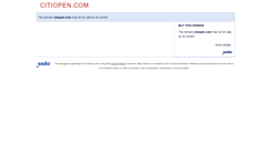 Desktop Screenshot of citiopen.com